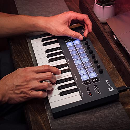 Novation FLkey Mini — clavier maître MIDI USB portatif de 25 touches avec intégration de FL Studio pour la production… - Les Beatles, Paul McCartney, John Lennon, RIngo Starr, George Harrison Novation FLkey Mini — clavier maître MIDI USB portatif de 25 touches avec intégration de FL Studio pour la production… – Image 4
