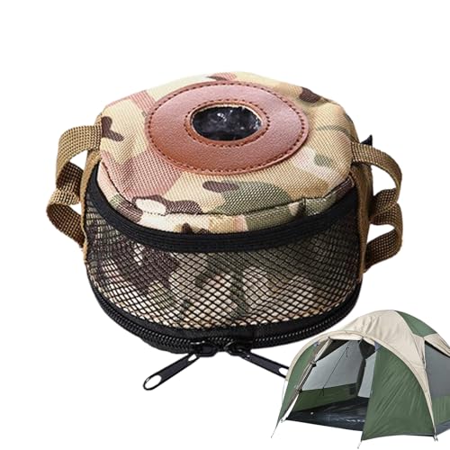 Gwtdtoad Funda Pequeña para Recipiente, Estuche para Tanques de Gas, Protector De Pequeños Depósitos para Actividades Al Aire Libre Y Senderismo