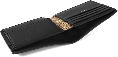 Amazon | [ポールスミス] メンズ 二つ折り財布 レザー マルチ