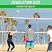 GoSports Soft Touch Recreational Volleyball - Regulation Size for Indoor or Outdoor Play - Includes Ball Pump - Choose Between Single or 6 Pack