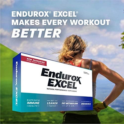Pacific Health Endurox Excel Natural Performance Supplement, Increases Metabolism & Builds Endurance with Ciwujia (Ginseng) Root - 60 Caps - Image 7