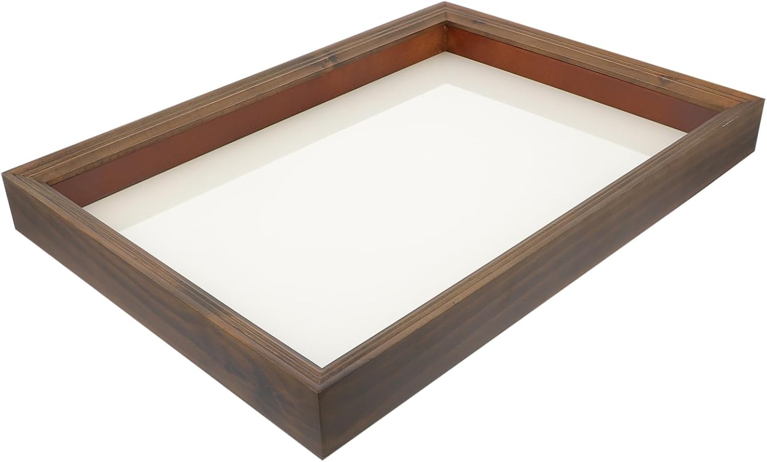 PRETYZOOM Rustic Shadow Box Frame for Dried Flowers and Keepsakes Chic Photo Display Case for Memories for Home Decor and Special Occasions