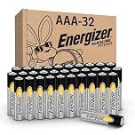 Energizer Alkaline Power AAA Batteries, 32 Count, Long-Lasting Triple A Batteries, Suitable for Everyday Electronics and Emergency Gear