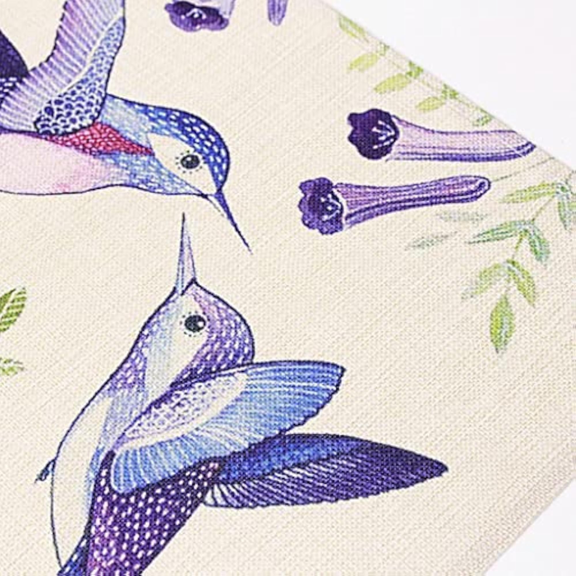 Mediterranean Fish Pattern Table Mat, Heat-Insulated Placemats
