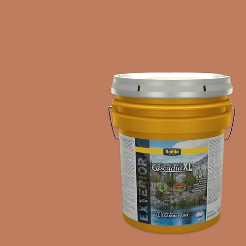 Vista 168 de Rodda Paint CASCADIA ZERO - Pintura satinada e imprimación para interiores en uno, cuarto de galón, Zambia