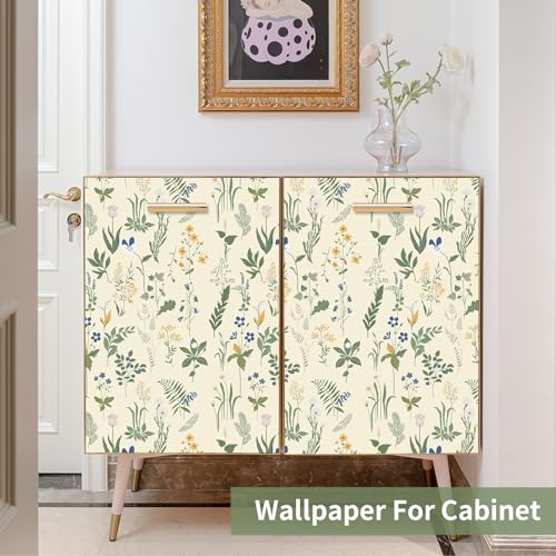 Papel tapiz floral bohemio para transformar tu dormitorio de forma fácil 5