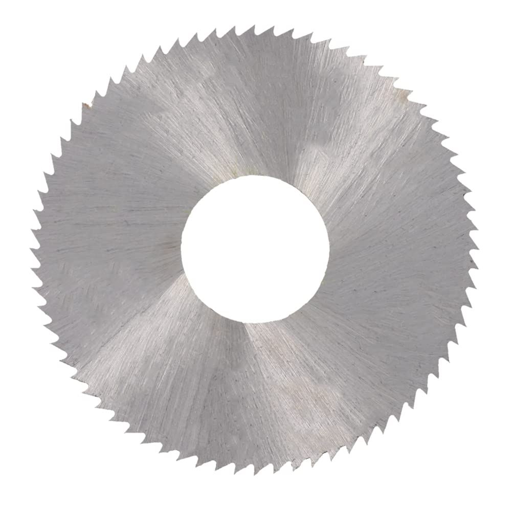 Auniwaig HSS Circular Metal Cutting Saw Blade Discs, 72T Round Slitting Saw Cutter, 40mm x 13mm x 1mm, for Rotary Tool Cutting Wheel