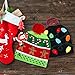 2 Pack Christmas LED Light-up Knitted Beanie Hat Colorful with 3 Flashing Modes for Holiday Xmas Christmas Party Supplies(One Size Fits More)