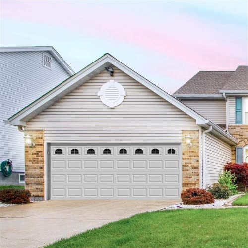 32 Sheets Magnetic Windows Panels For 2 Car Garage Doors Sector Vintage Decoration Windows- Size 6.14" X 4" #TOP4