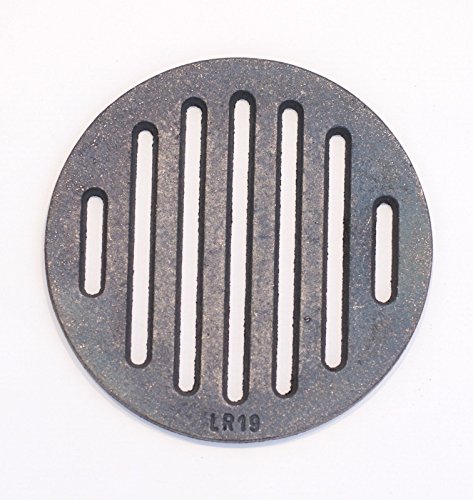 Premiumqualität Ø 19cm Rundrost Gussrost Ofenrost Kaminrost Ascherost Feuerrost Cover