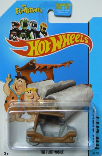 Hot Wheels 2014 The Flintstones Tooned 1 Hw City The Flintmobile 83/250