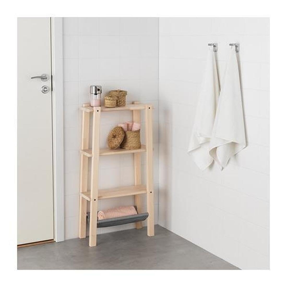 IKEA Vilto Shelving Unit Birch 703.444.57 Size 18 1/2x35 3/8 inch