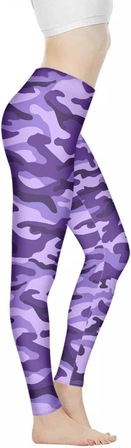 Women High Waist Tummy Control Workout Pants, Stretch Leggings for Sports Running Fitness, Soft Lounge Yoga Pant