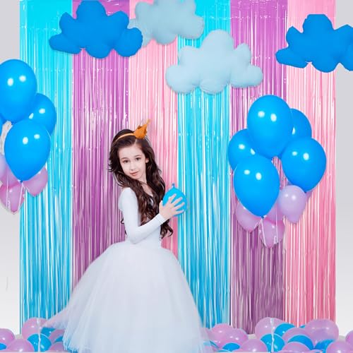 Foil Fringe Backdrop Curtain - GREATRIL Party Backdrop Curtains for Birthdays/Bachelorette/Bridal Shower/Weddings/Engagement Decorations - 1m x 2.5m - Pack of 2 - Image 10