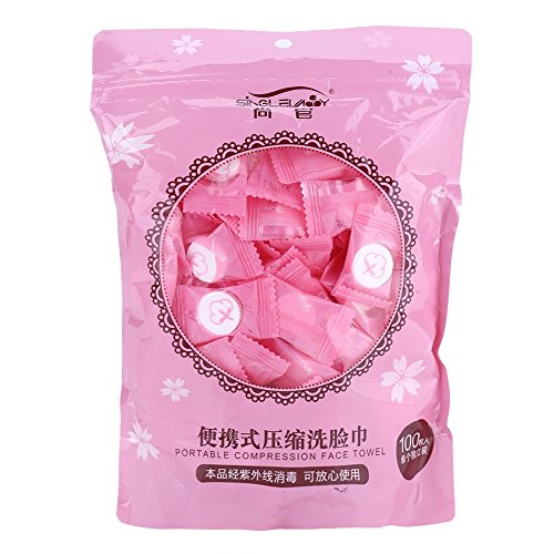 FTVOGUE 30/50/100 UNIDS Comprimido Mini Toallas Faciales