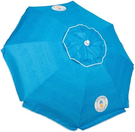 Tilt Beach Umbrella, 6 ft Canopy