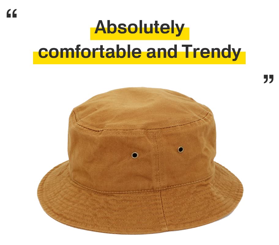 Image of KBETHOS 100% Cotton Washed Bucket Hat
