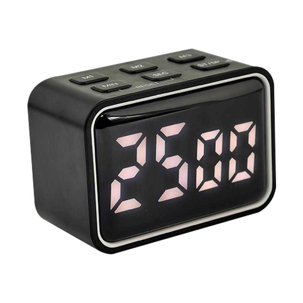 FCXJTU Rechargeable Mini LED Digital Timer, LED Countdown/Up Timer, 3 Pre-Set Memory Time Loud Alarm ON/Off Function, Ideal for Students, Kids,