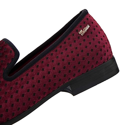 Image of Meijiana Mens Loafers Wedding Dress Shoes Slip-On Loafers for Men Tuxedo Suit Shoes