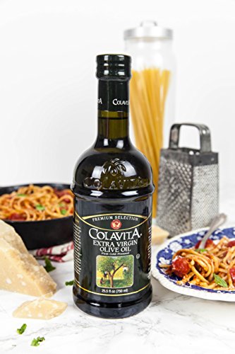 Image of Colavita Premium Selection Extra Virgin Olive Oil Glass Bottle 25.5 Fl Oz (Pack of 2)