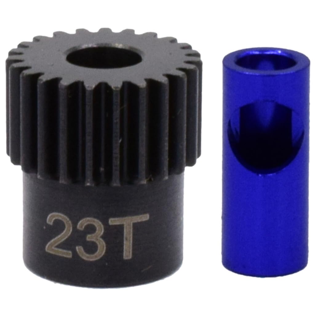 Hot Racing NSG823 23t Steel 48p Pinion Gear 5mm or 1/8