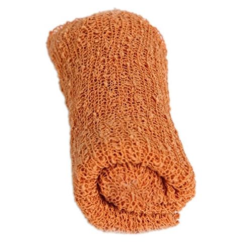 FENICAL Newborn Photo Props Baby Photography Photo Prop Stretch Wrap Girl or Boy (Orange) Cover