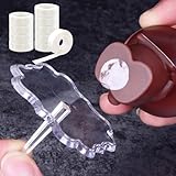 Wall Stickers, Tacky Glue, Polka Dots Glue, Removable Tape, 10 Roll Stickers for Decorative Pasting, Odorless & Convenient, Strong Viscosity & Not Easy to Fall, 1000pcs