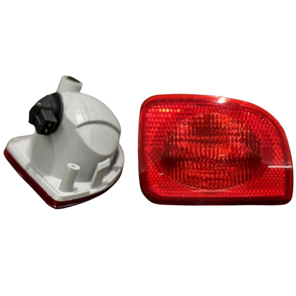 Triángulo de señalización Ajuste para Renault para Mercedes 8200419906-8200419908 Reflector de Parachoques Trasero Derecho o Izquierdo Triángulo de Advertencia(Left Right Set)
