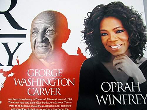 Tri-Seven Entertainment Our Black History Poster African American Famous People with Short Biography, 24" x 18"