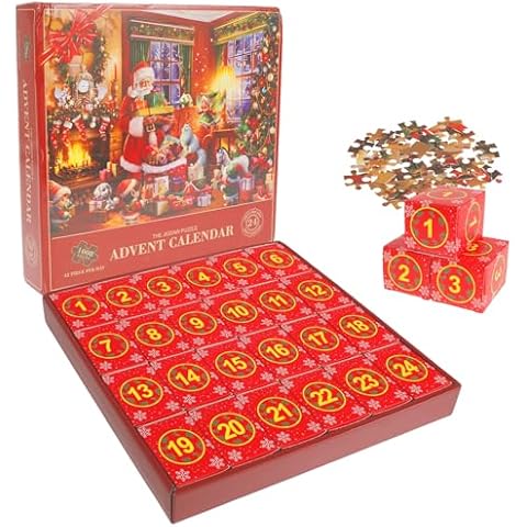 Jigsaw Advent Calendar 2024 Christmas Puzzle Cover