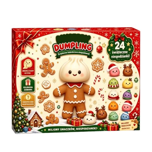 Christmas Squishies Dumpling Advent Calendar - 24 Mini Surprises - image 1