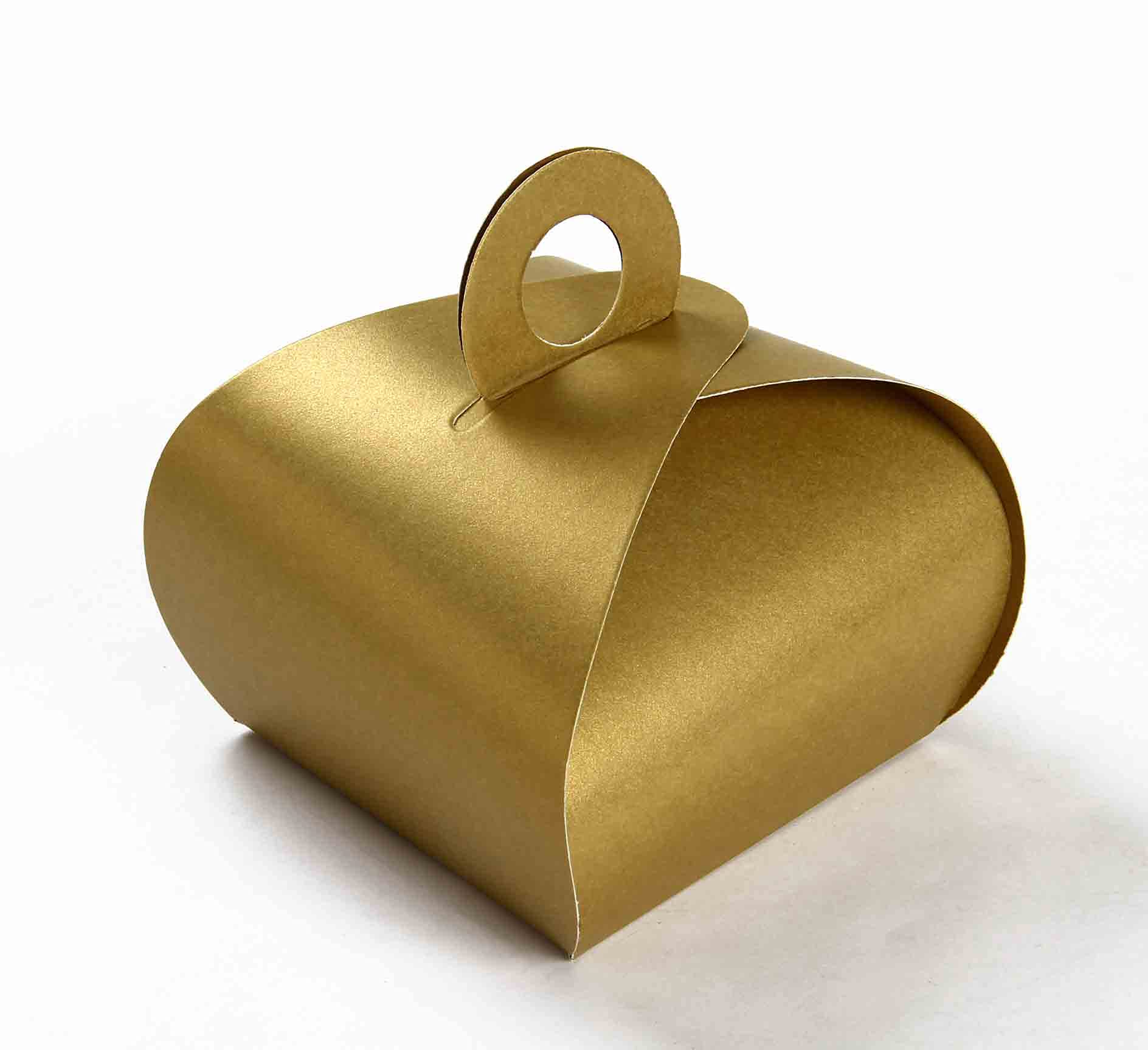 JIMIT CARD Roll Top Chocolate Packing Gift Favor Box (Pack Of 50, Golden)