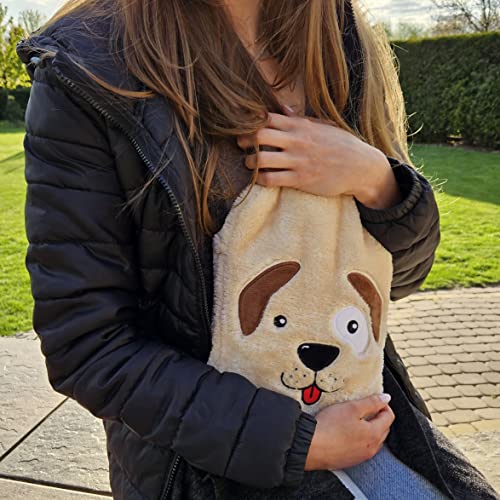 soxo Lustige Wärmflasche Mit Bezug Geschenk Für Frauen Männer Geschenke Lustig Wärmeflasche Hund