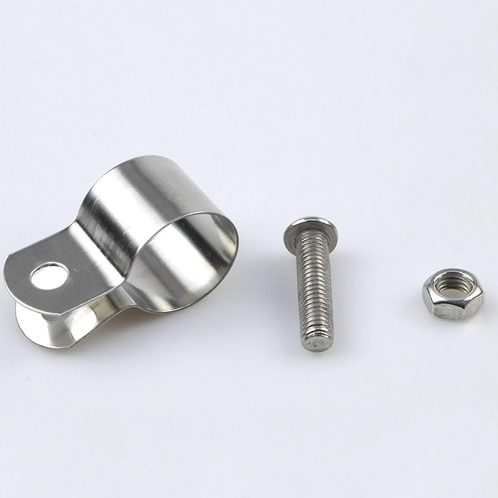 Amazon.co.jp: 10個304ステンレススチールクランプ、10mm 12 16 20 25 