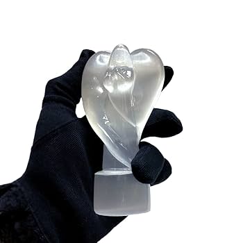 Amazon.co.jp: セレナイト マリア様 エンジェル 天使 (2301