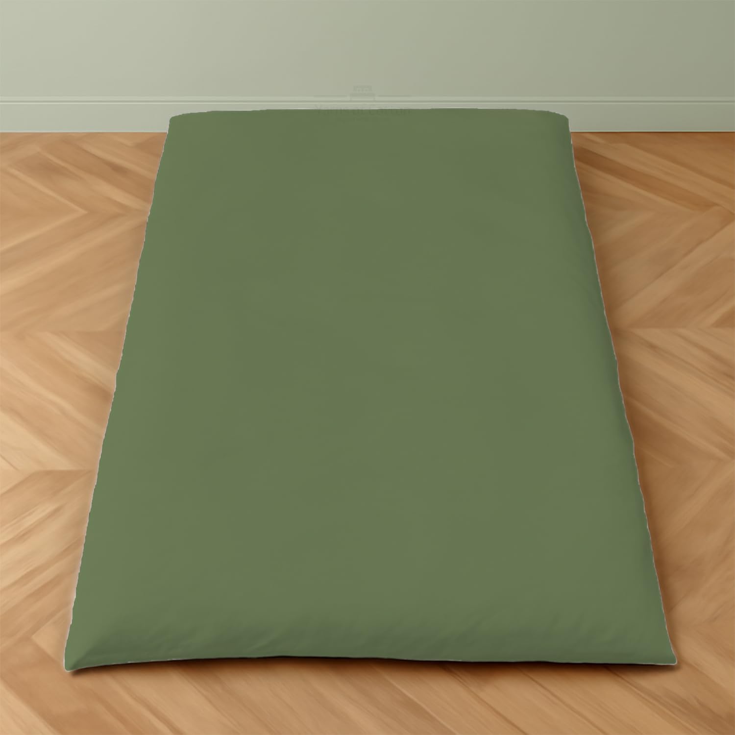 Similar Twin XL Size Japanese Zippered Futon Covers - 100% Egyptian Cotton 400 Threadcount - Floor Mattress Cover for Traditional Japanese - Super Soft Couch Slipcovers Floor Mats Sofa Protector, Moss Twin XL Moss