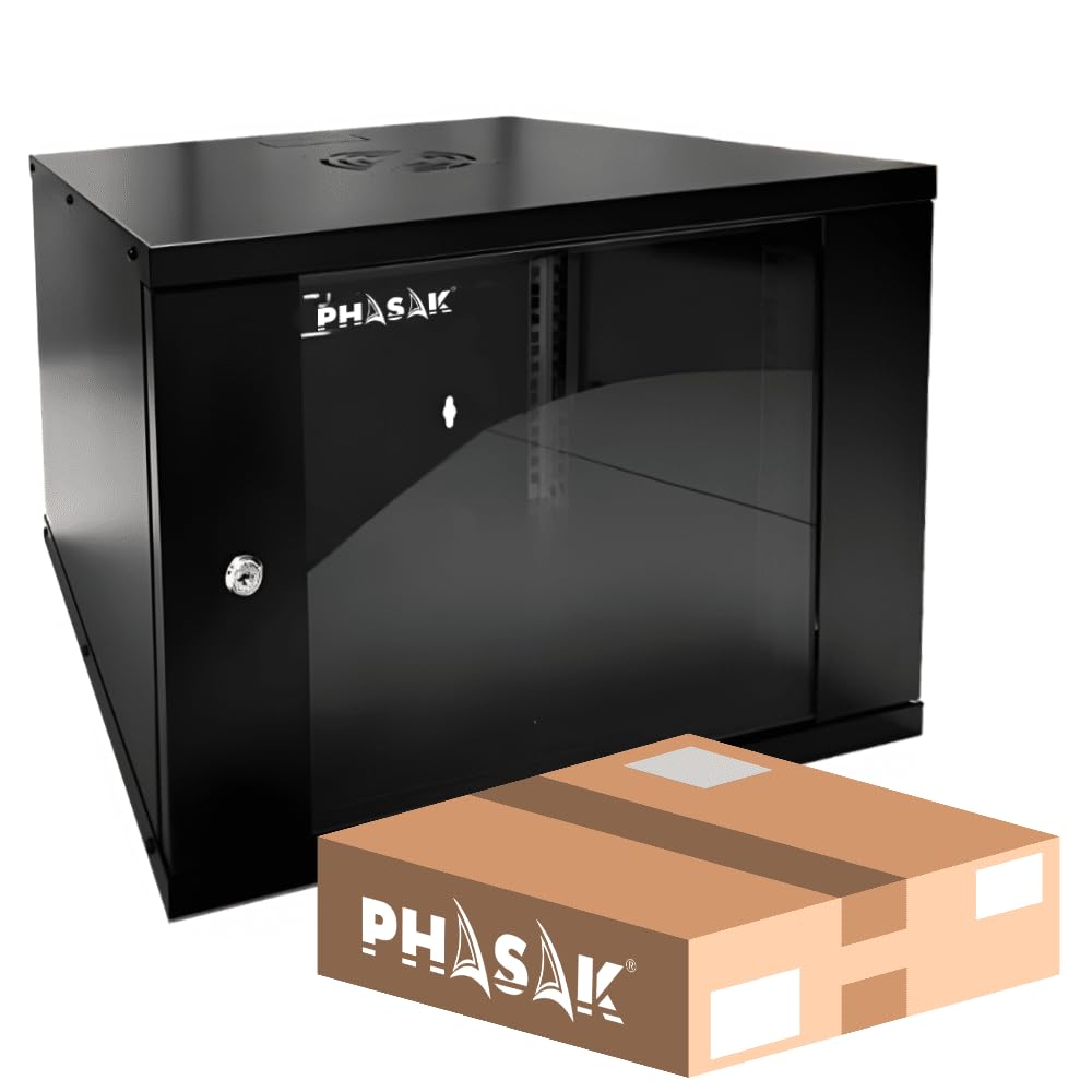 Armario Rack Mural Desmontado Phasak PHO 2212D/ 19"/ Altura 12U