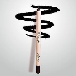 JustGold Butter Kohl Kajal Pencil Smudgeproof Waterproof and long lasting One Swipe Application Fadeproof Deep Matte Finis...