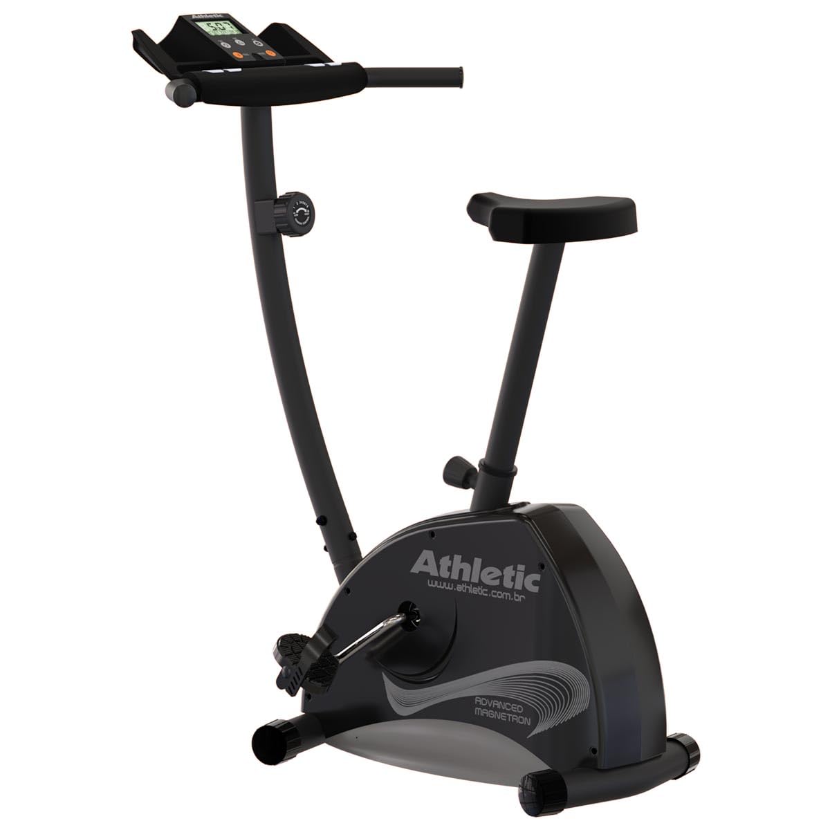 Bicicleta Ergométrica Athletic Advanced Magnetron Vertical 8 Níveis Esforço