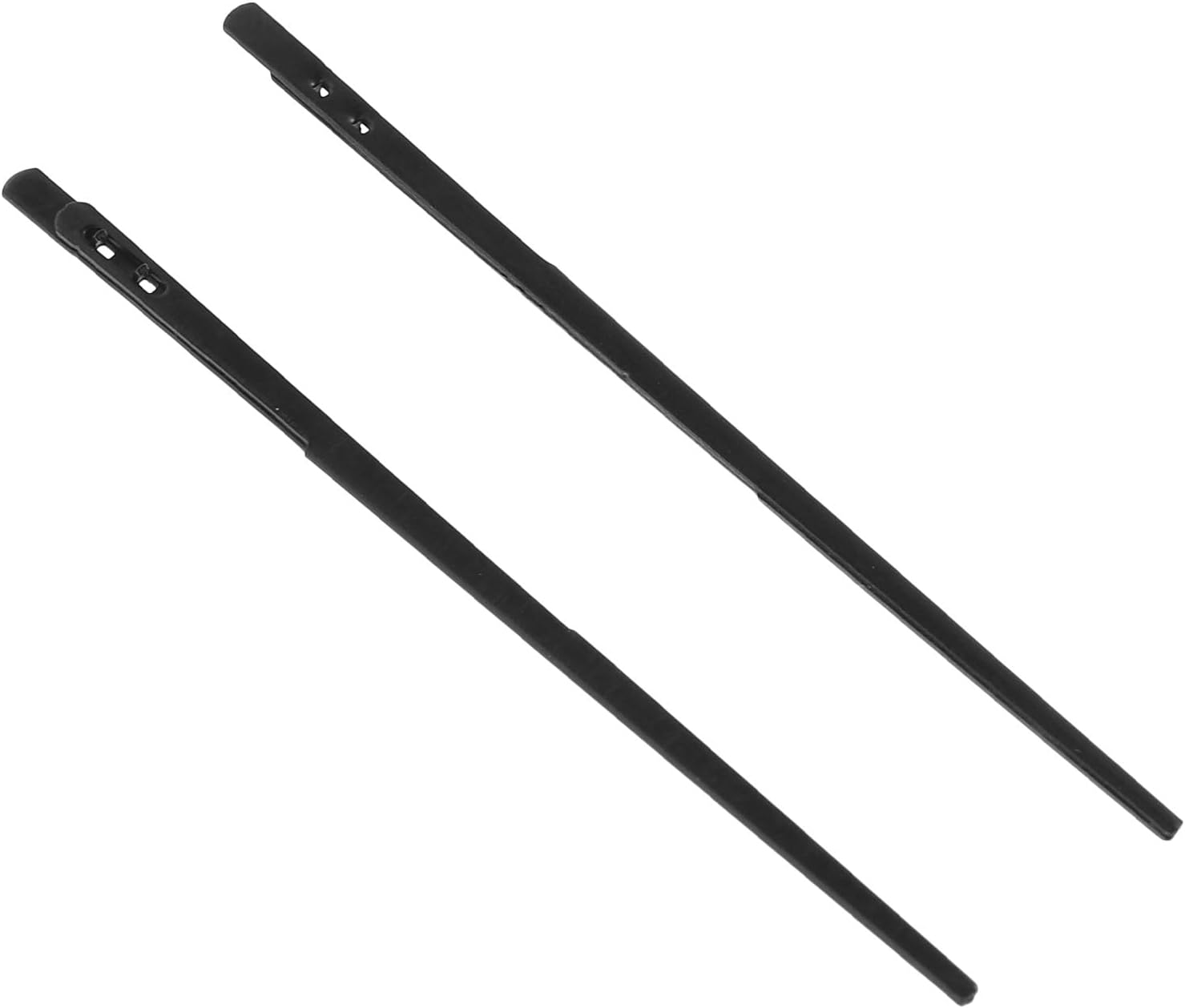 Artibetter 2pcs Double Hole Steel Leather Sewing Needles for Handcraft Leatherwork, Lacing Tool for Saddles, Bags, and Shoe Repair, Threading Device for Artisan DIY Projects