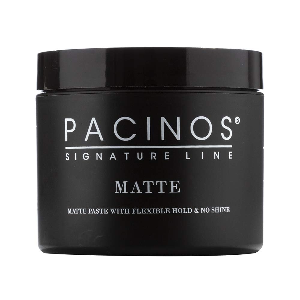Pacinos Matte 2 Fl oz, Hair Paste with Flexible Hold & No Shine, Definition & Texture for a Natural Looking Hairstyle with No Flake