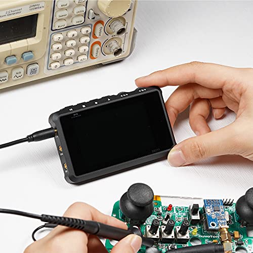 Image of Portabable Oscilloscope DS213, Bandwidth 15MHz, 4 Channel, Sampling Rate 100MSa /s, Build-in Battery, with 2pcs of Probes Entry-Level Oscilloscope for Beginnger