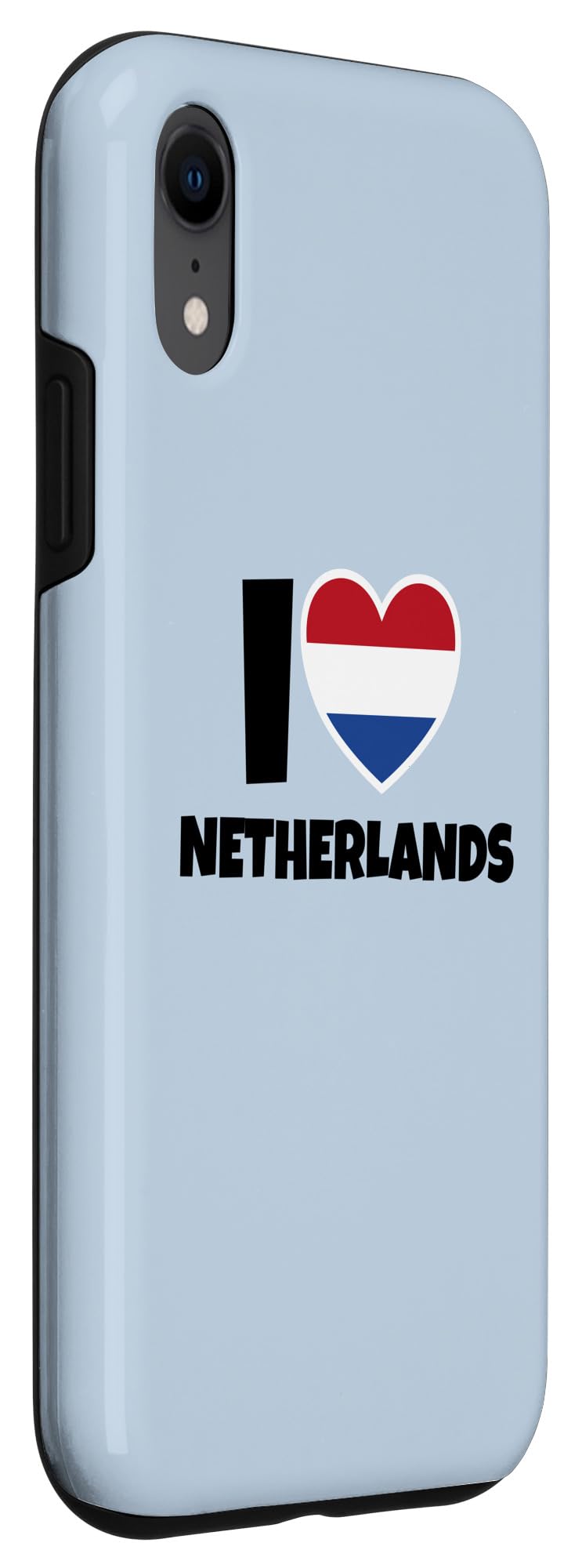 iPhone XR I Love Netherlands with Nederland Holland Flag and Heart Case - Image 3