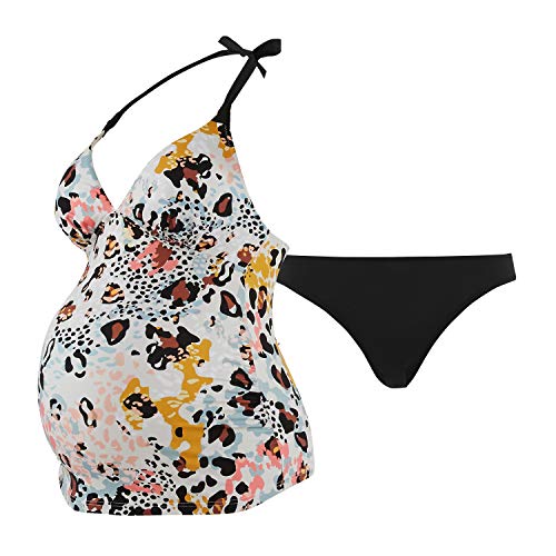 Cache Coeur Léo Juego de Tankini, Multicolor, 52 para Mujer