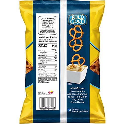 Image of Rold Gold Pretzels, Classic Style Tiny Twists, 16 oz