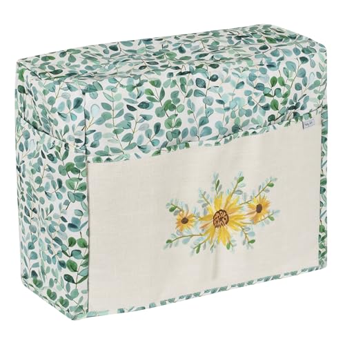 Housse pour machine à coudre motif Eucalyptus Hobby Gift à offrir