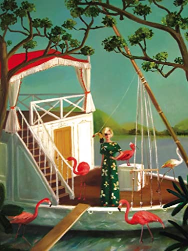 New York Puzzle Company - Janet Hill Pirate Penelope - 500 Piece Jigsaw Puzzle