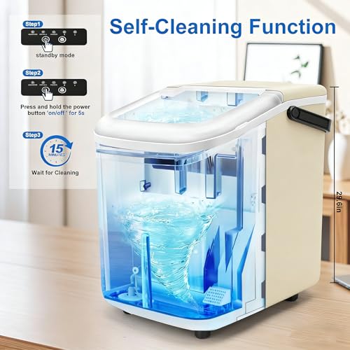 Fabricadora de Hielo Portátil AGW 26 lbs/Día miniatura 2