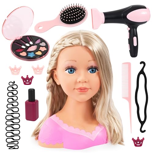 Bayer Design Charlene Super Model Busto para maquillar y peinar