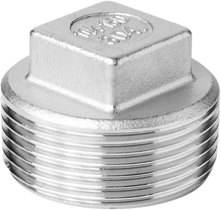 304 stainless steel external screw external thread four corner plate internal joint(DN80)